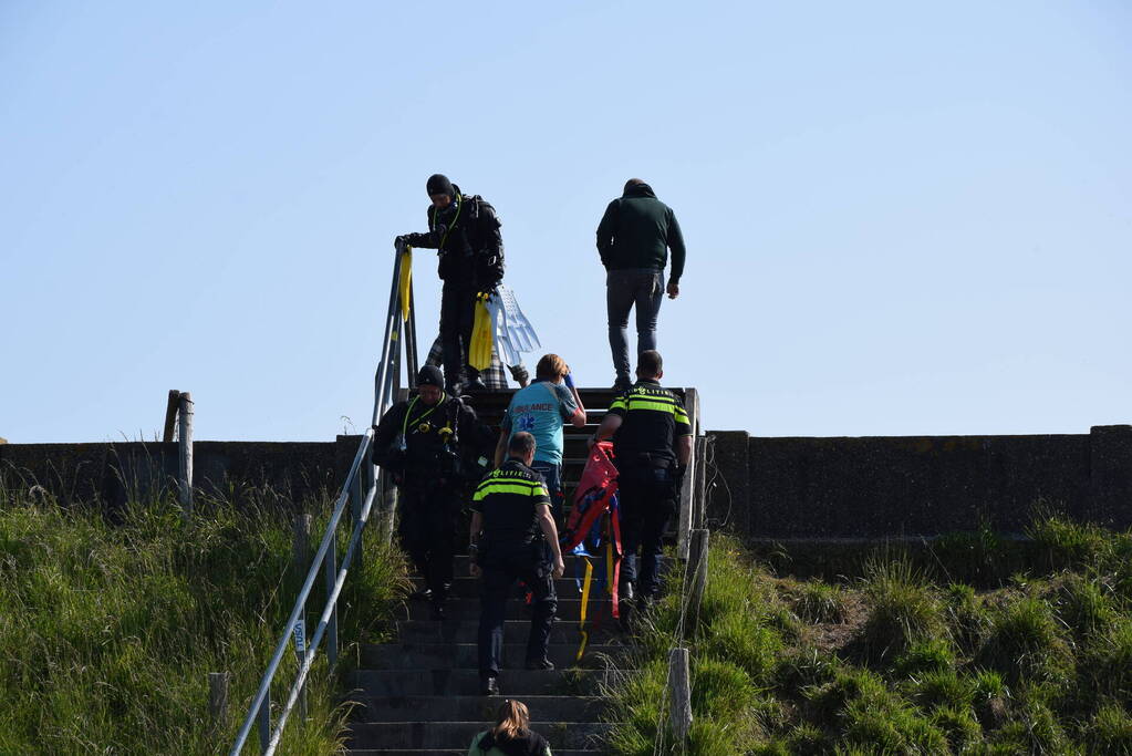 Duiker gewond bij waterongeval