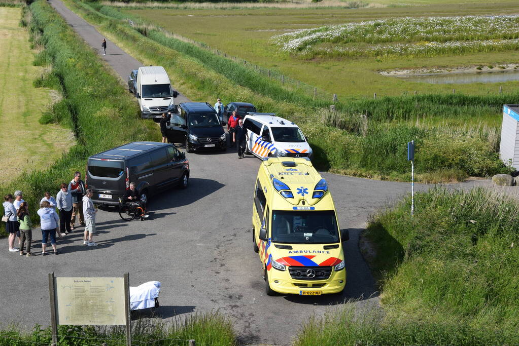 Duiker gewond bij waterongeval