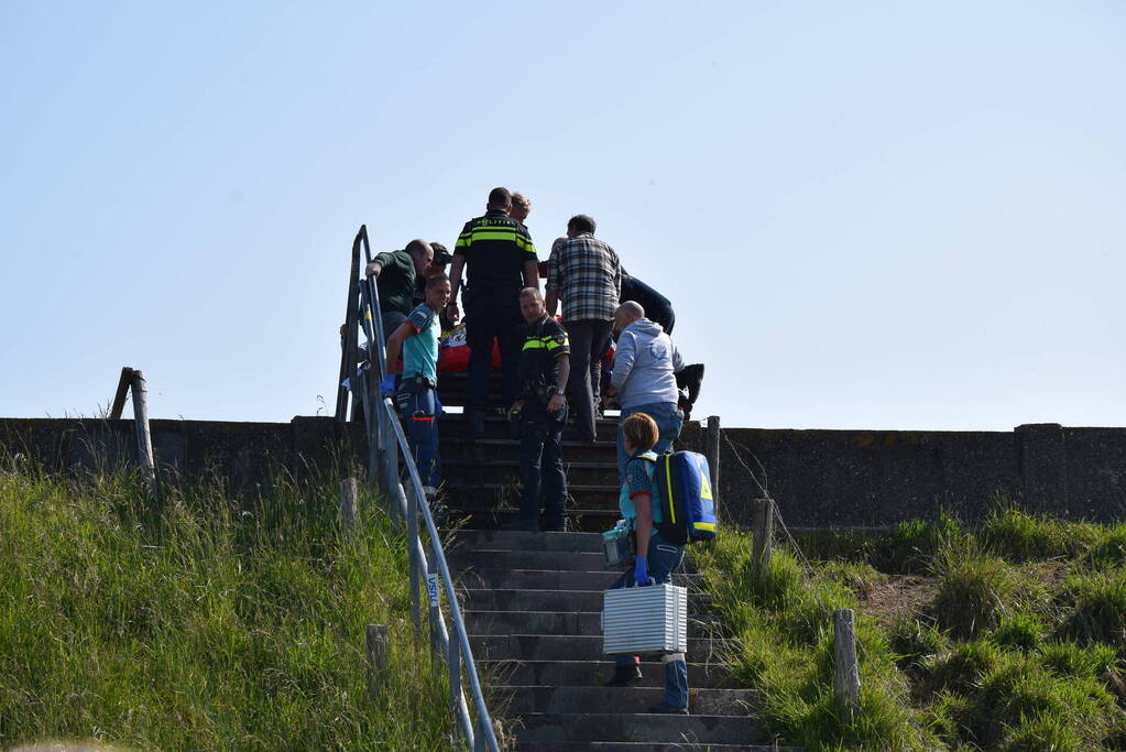 Duiker gewond bij waterongeval