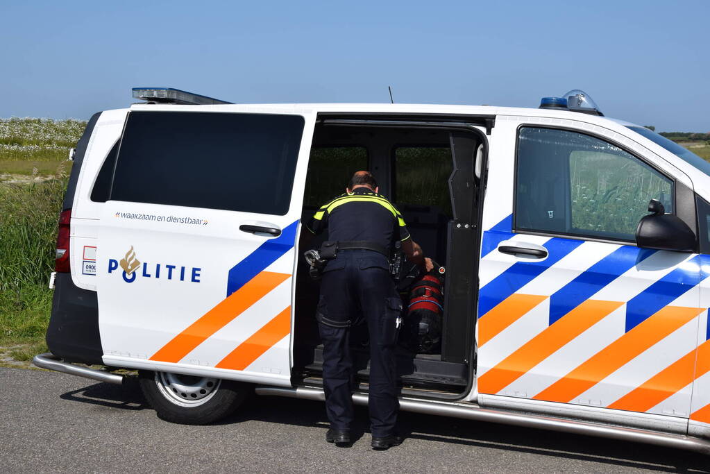 Duiker gewond bij waterongeval