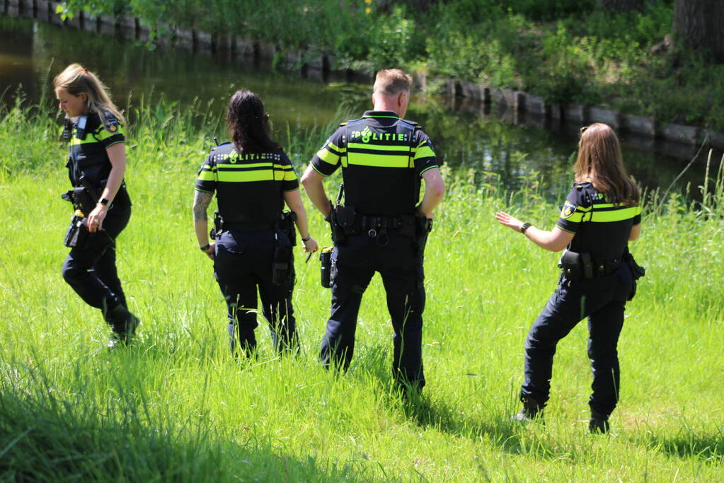 Kinderfiets aangetroffen langs waterkant