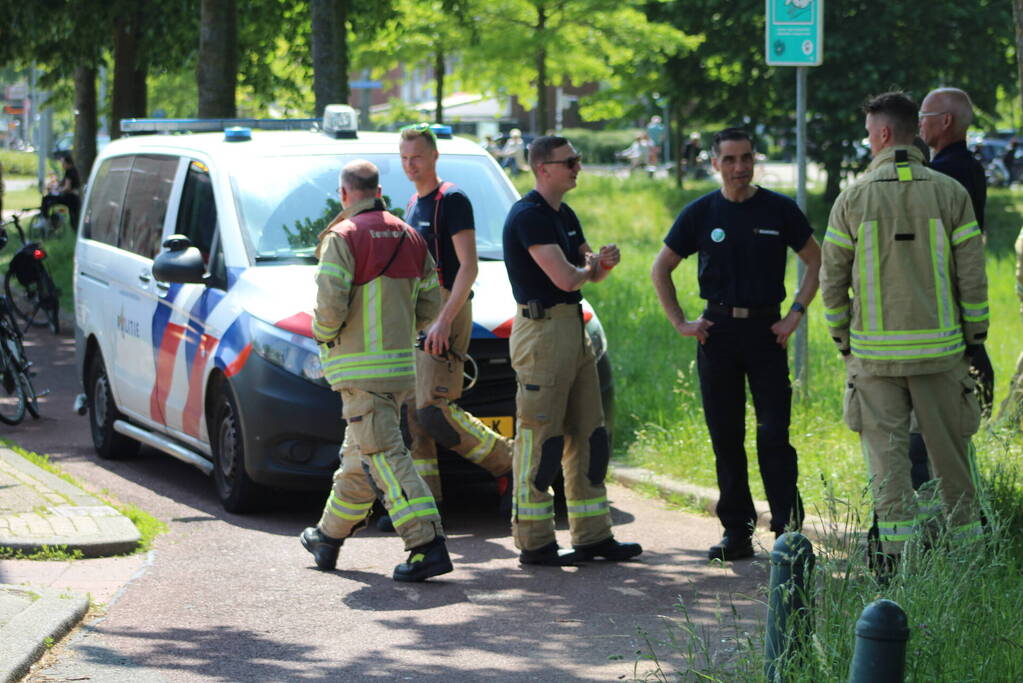 Kinderfiets aangetroffen langs waterkant