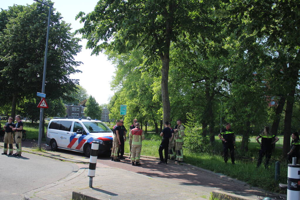 Kinderfiets aangetroffen langs waterkant