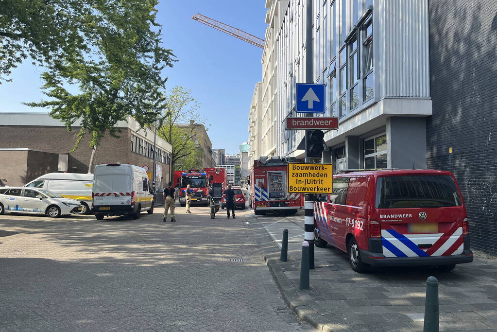 Afgebroken sprinklerkop zorgt voor flinke wateroverlast