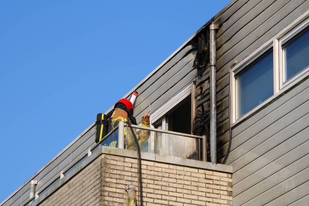 Flinke brandschade aan woning