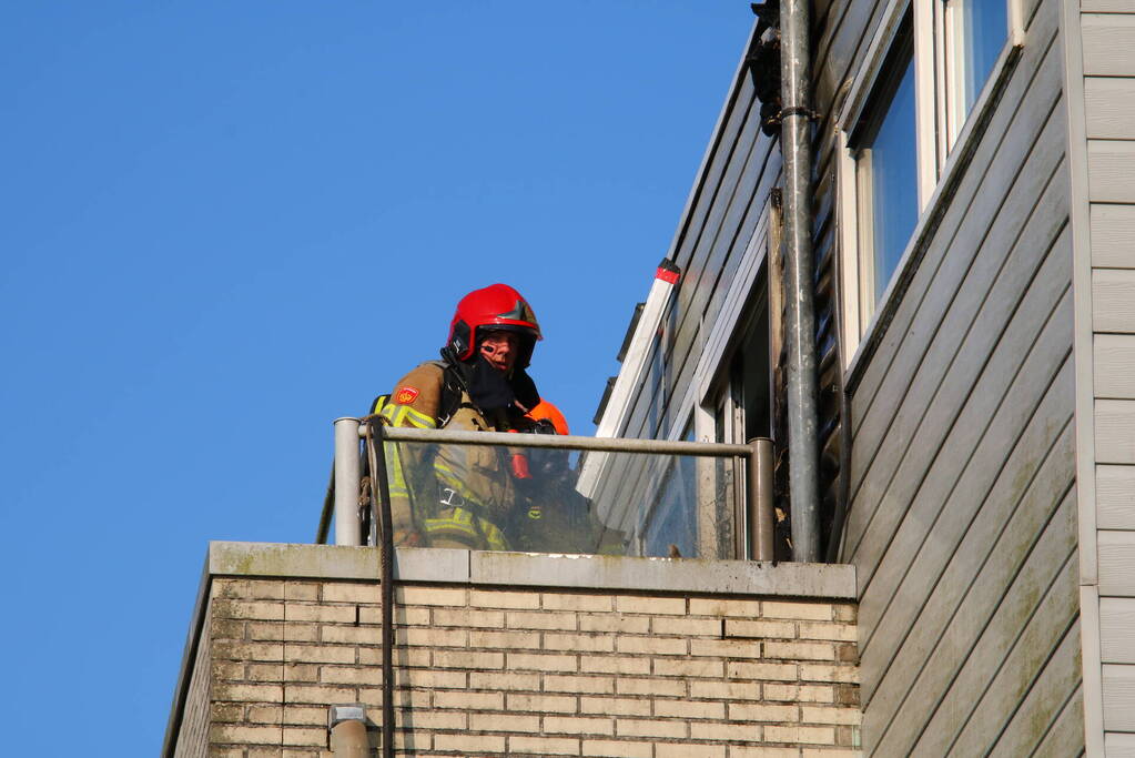 Flinke brandschade aan woning