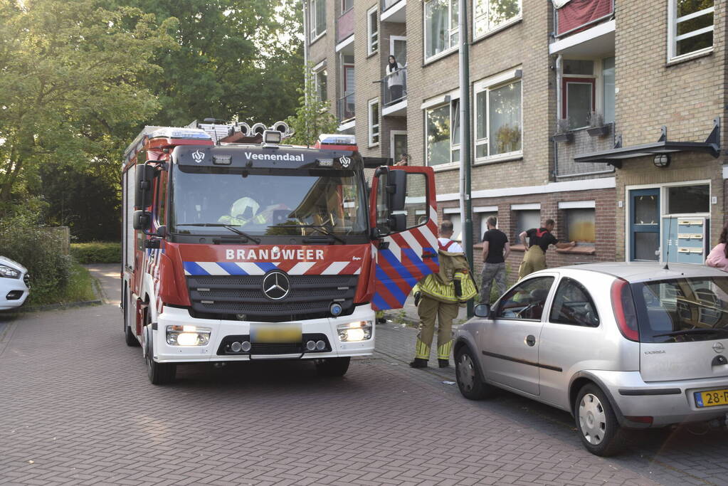 Brandweer ingezet voor vogelnest in muur
