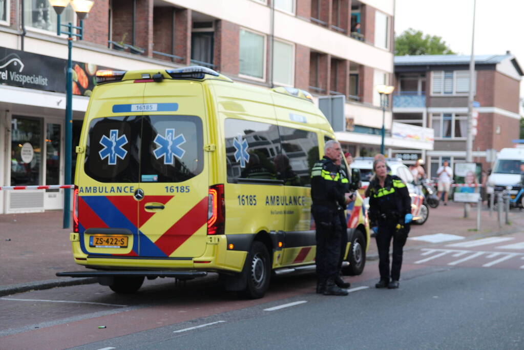 Gewonde en aanhouding bij melding steekpartij