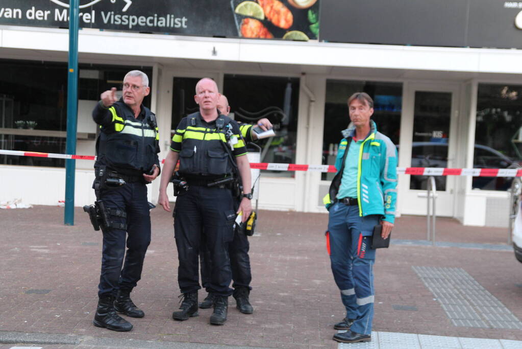 Gewonde en aanhouding bij melding steekpartij