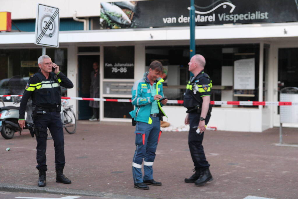 Gewonde en aanhouding bij melding steekpartij