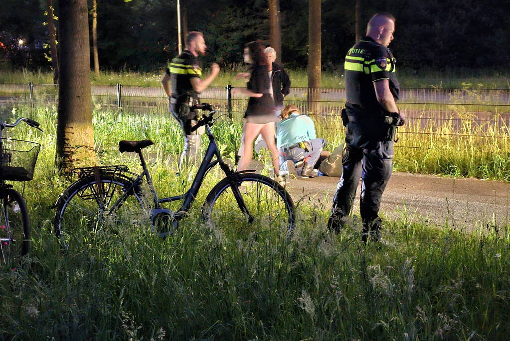 Fietser gewond na val