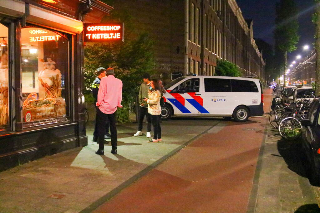 Overval op coffeeshop