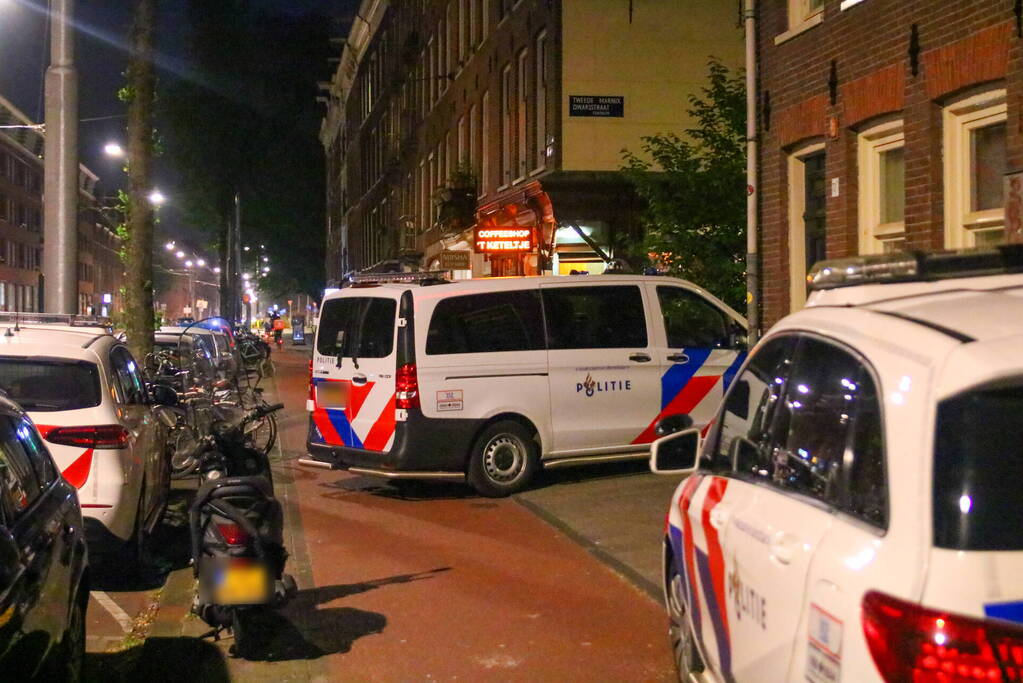 Overval op coffeeshop