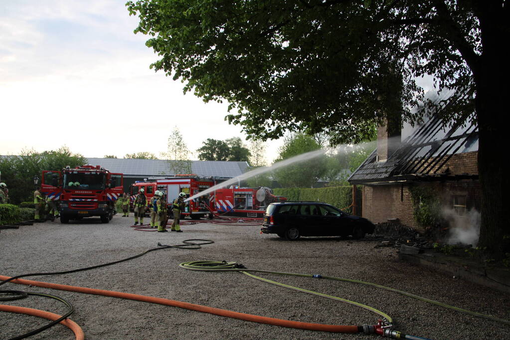 Schuur van restaurant verwoest door brand