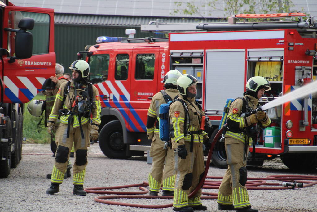 Schuur van restaurant verwoest door brand