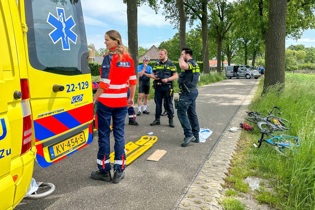 Wielrenner ernstig gewond na verkeersruzie
