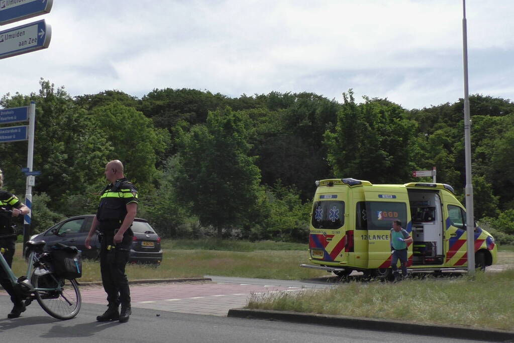 Fietser gewond bij botsing