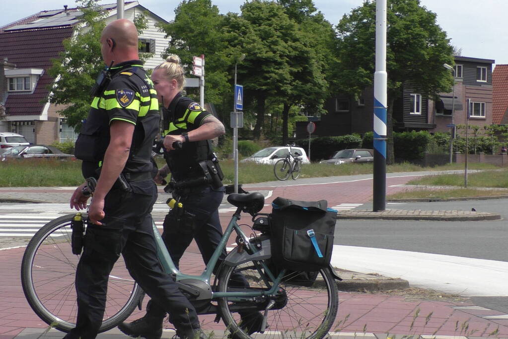 Fietser gewond bij botsing