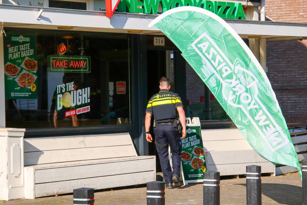 Burgernet ingezet na overval op New York pizza
