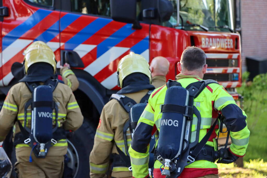 Gaslekkage in woning zorgt voor inzet brandweer