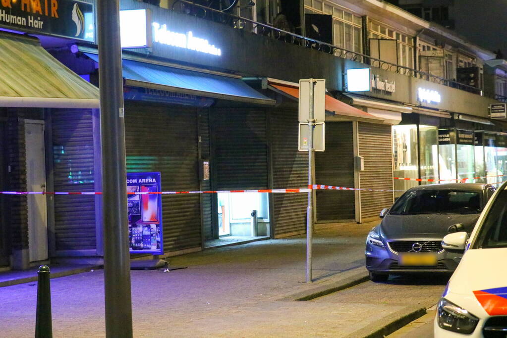 Onderzoek naar melding explosie bij winkelpanden