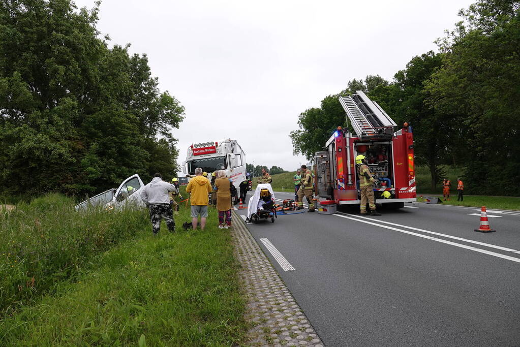 Meerdere gewonden bij verkeersongeval