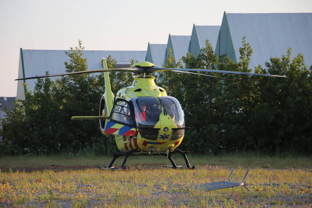 Traumahelikopter ingezet bij hotel