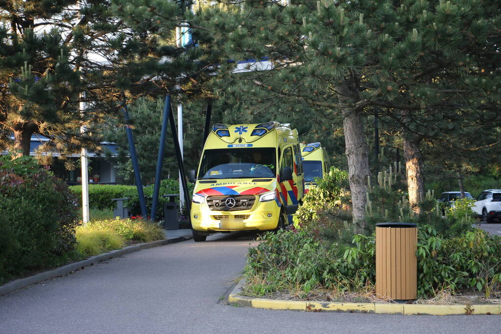 Traumahelikopter ingezet bij hotel