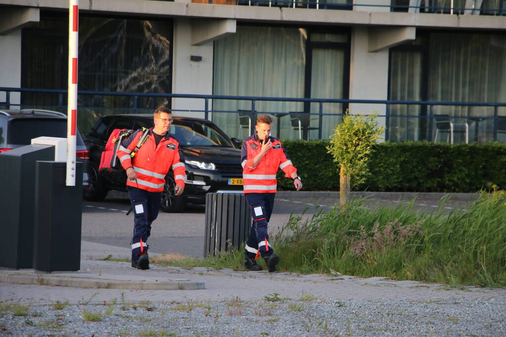 Traumahelikopter ingezet bij hotel