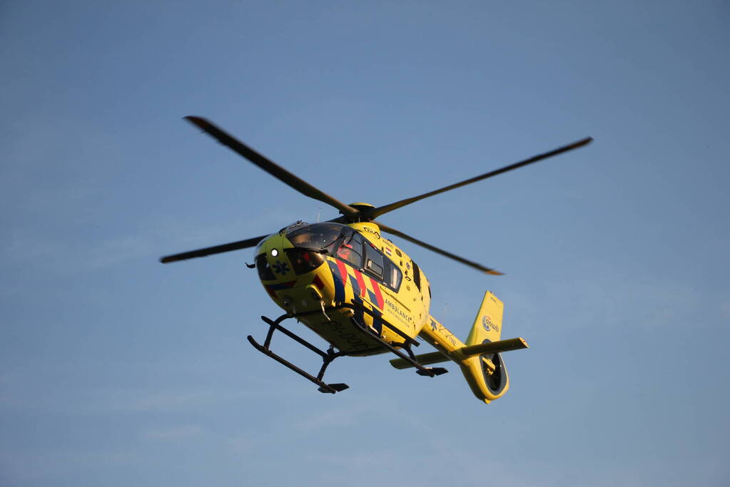 Traumahelikopter ingezet bij hotel