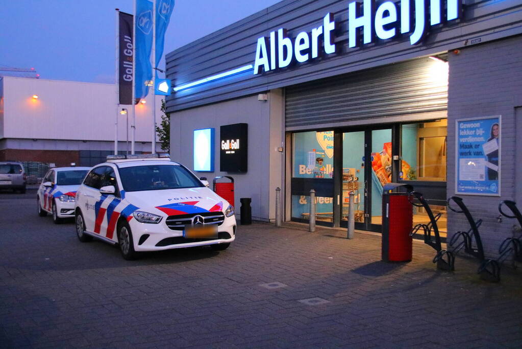 Overval op Albert Heijn filiaal