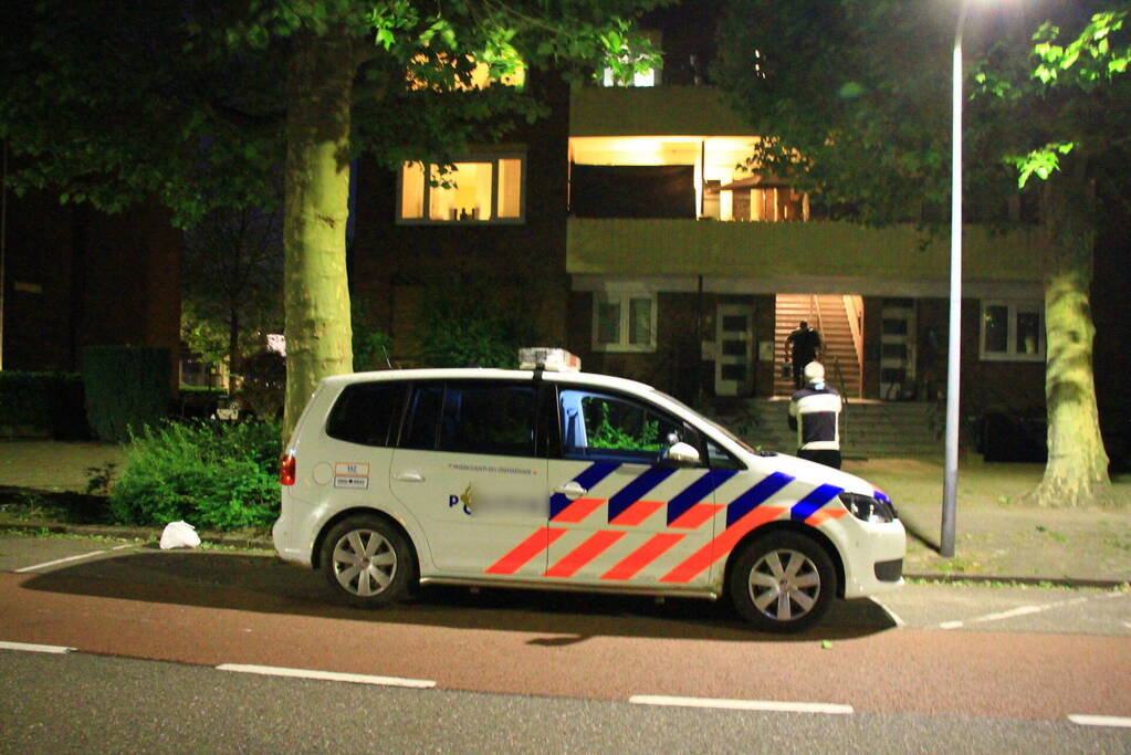 Aanhouding na inval in woning