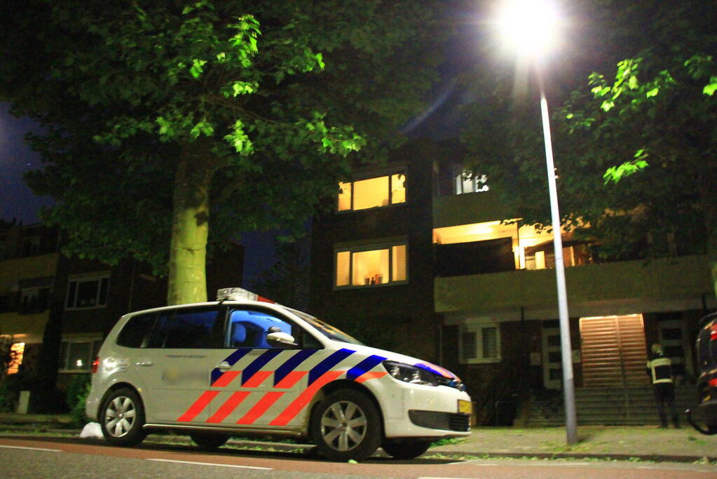 Aanhouding na inval in woning