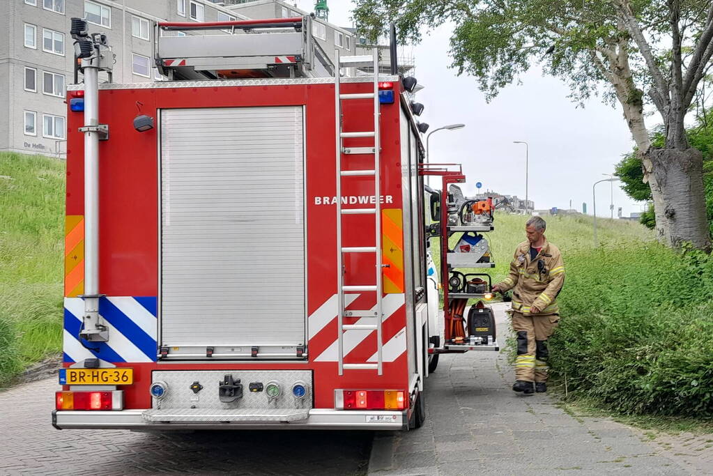 Gasleiding geraakt tijdens werkzaamheden voor glasvezelnetwerk