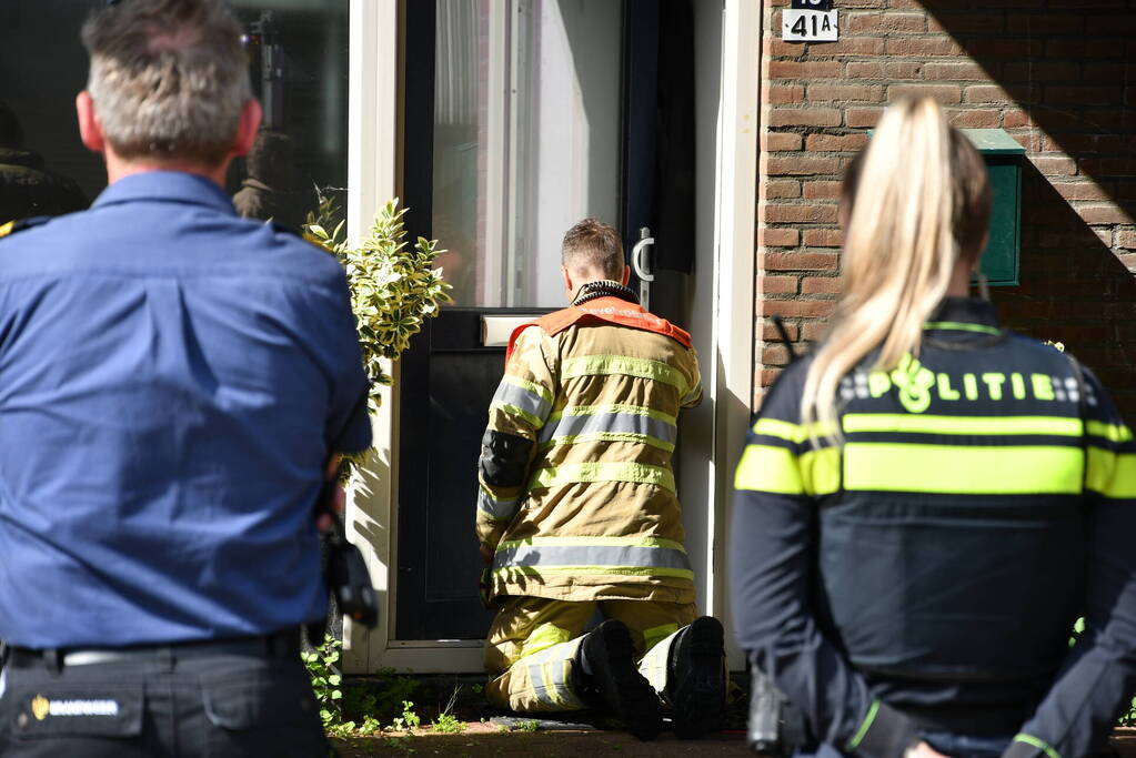 Brandweer ramt deur in voor pannetje met eitjes