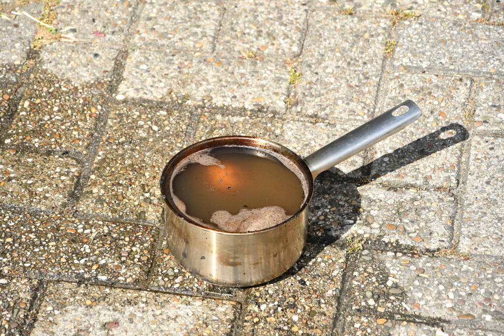 Brandweer ramt deur in voor pannetje met eitjes