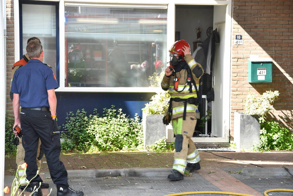 Brandweer ramt deur in voor pannetje met eitjes