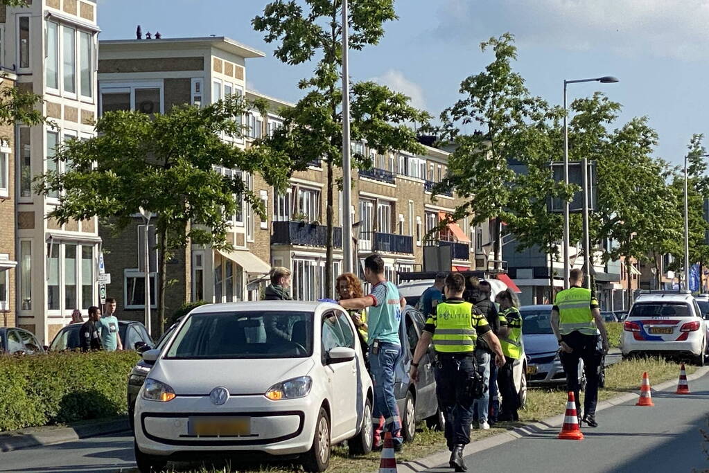 Meerdere personenauto's betrokken bij ongeval