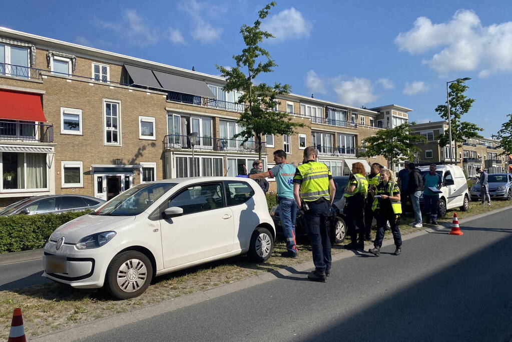 Meerdere personenauto's betrokken bij ongeval