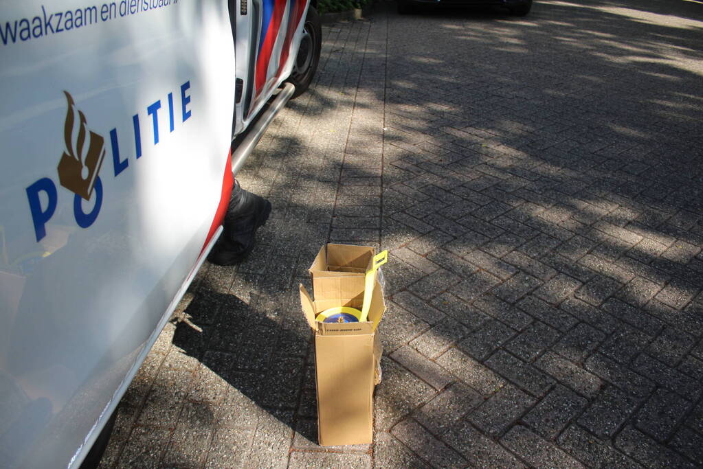 Meerdere lachgastanks in beslag genomen