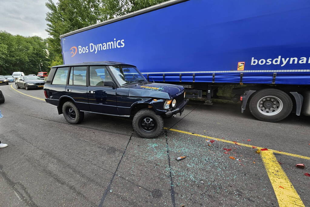 Ongeval tijdens omrijden