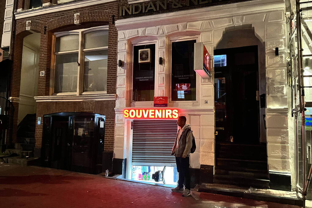 Brand in binnenplaats