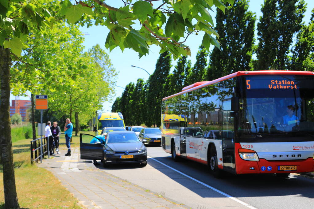 Veel schade bij kop-staart botsing
