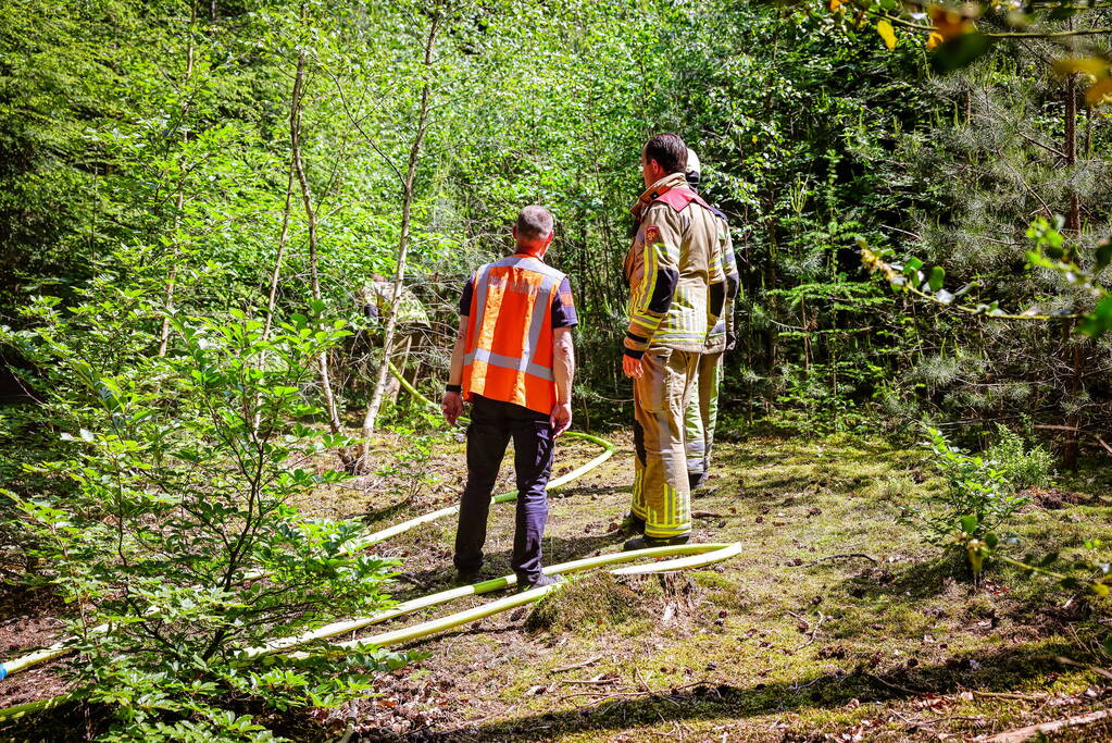 Flinke brand in natuurgebied Birkhoven