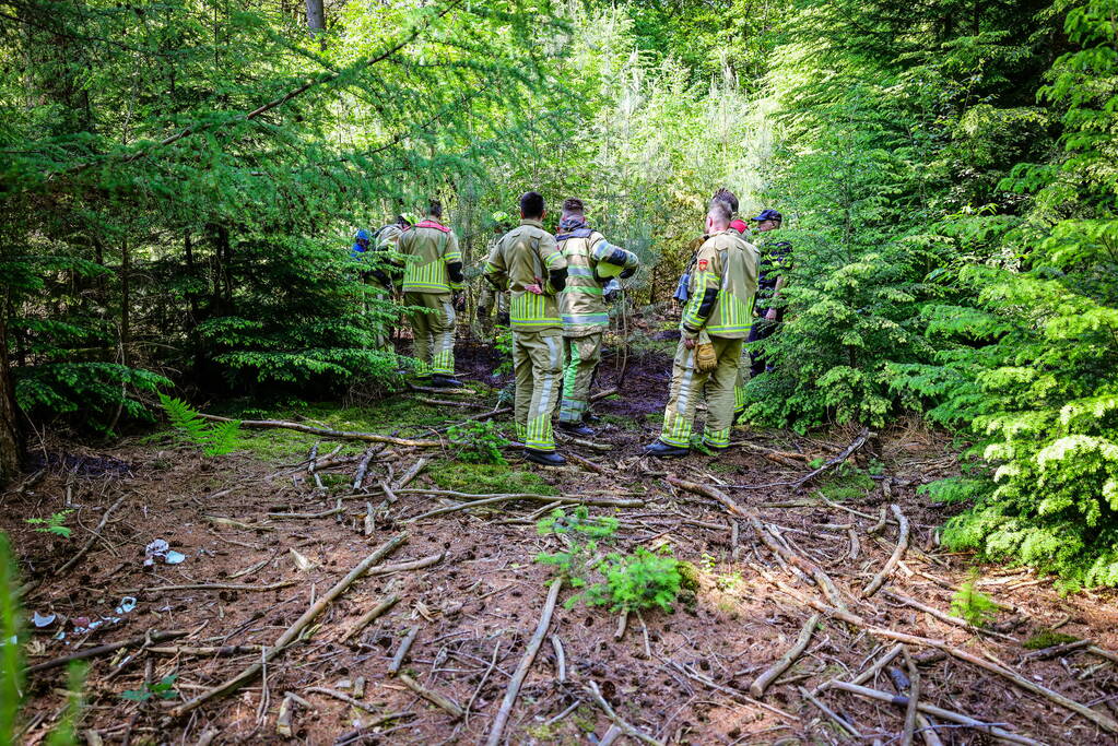 Flinke brand in natuurgebied Birkhoven