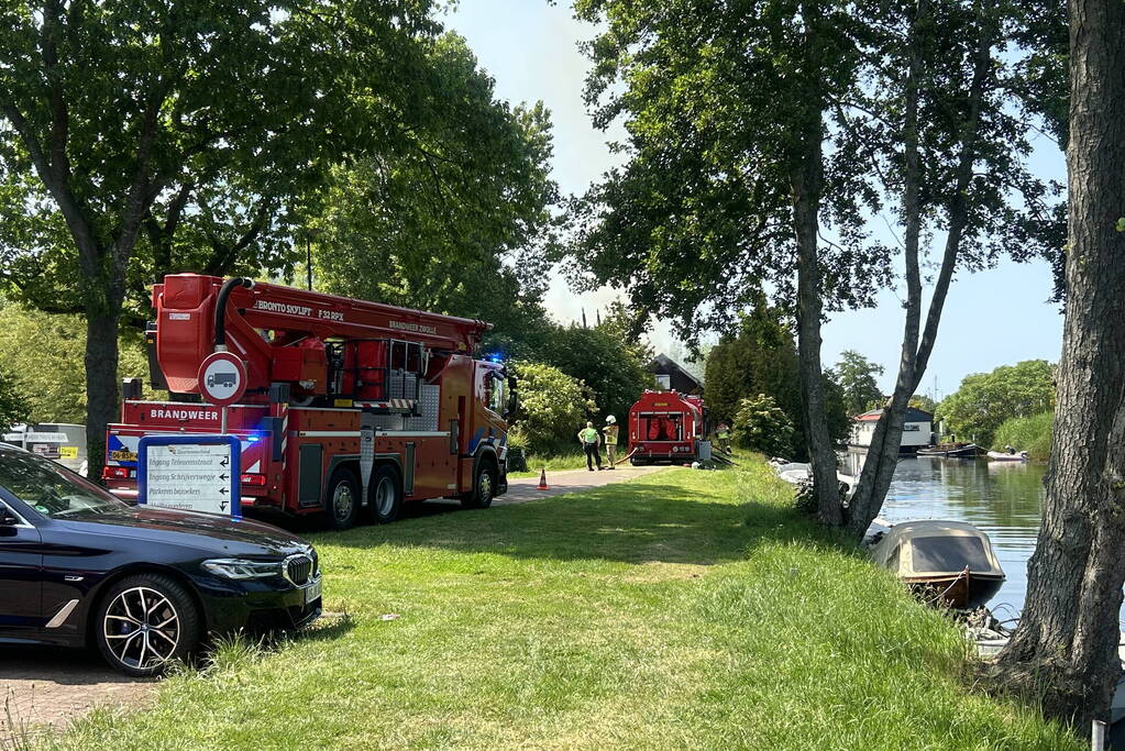 Fikse brand in woning