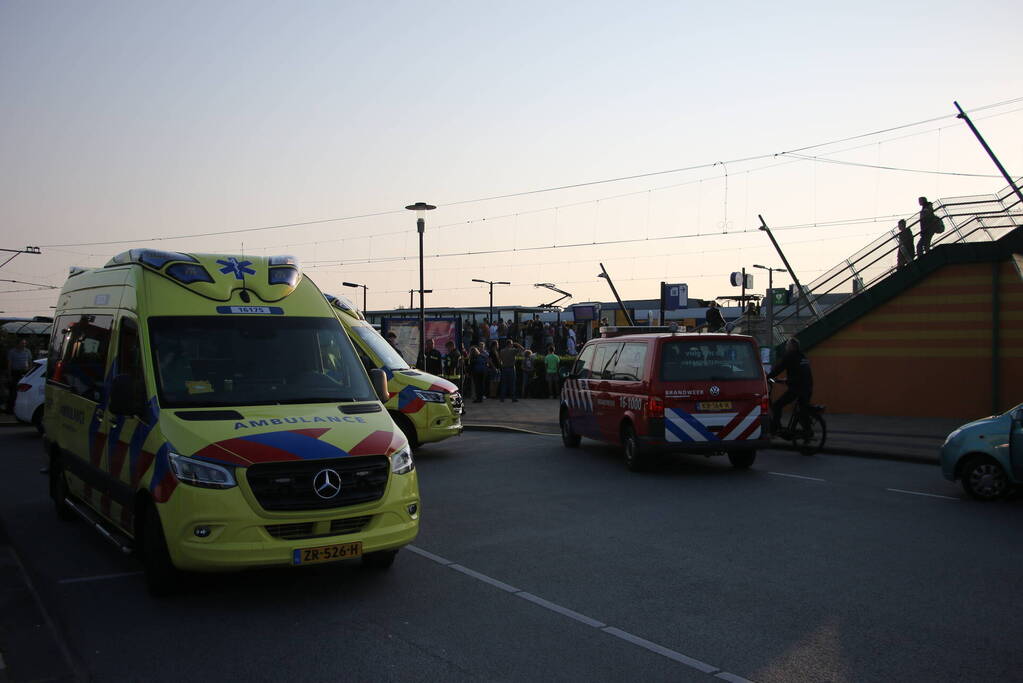 Treinverkeer gestremd wegens medische noodsituatie, traumahelikopter ingezet