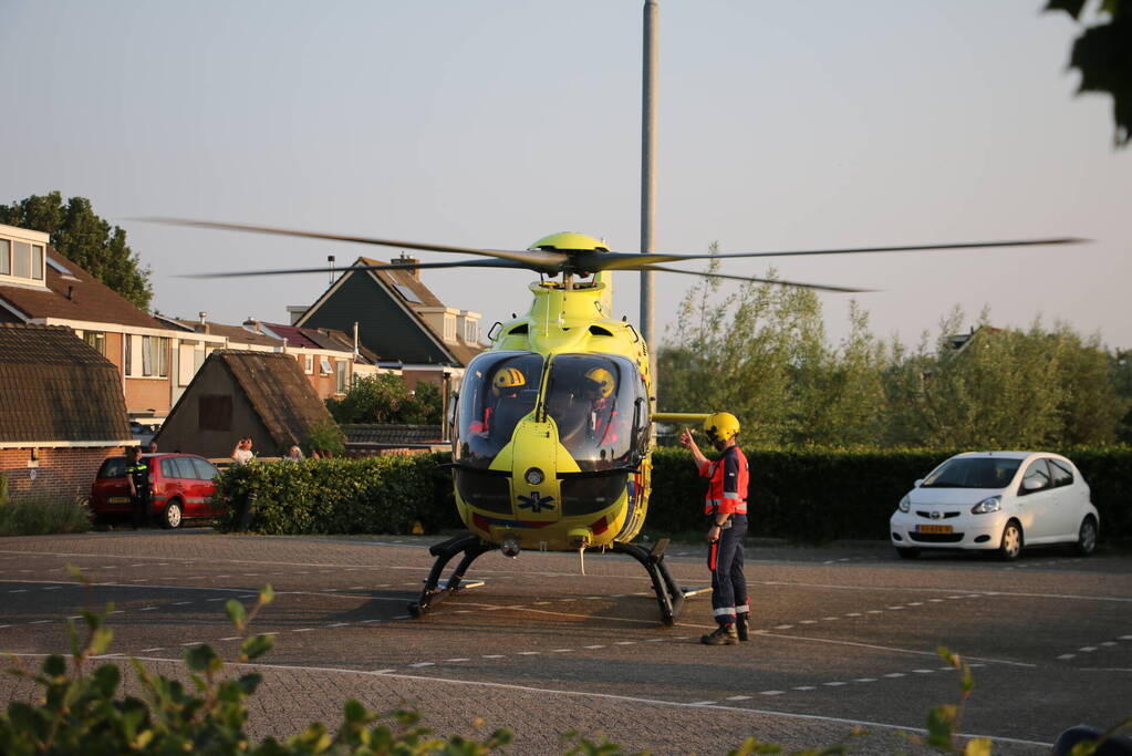 Treinverkeer gestremd wegens medische noodsituatie, traumahelikopter ingezet