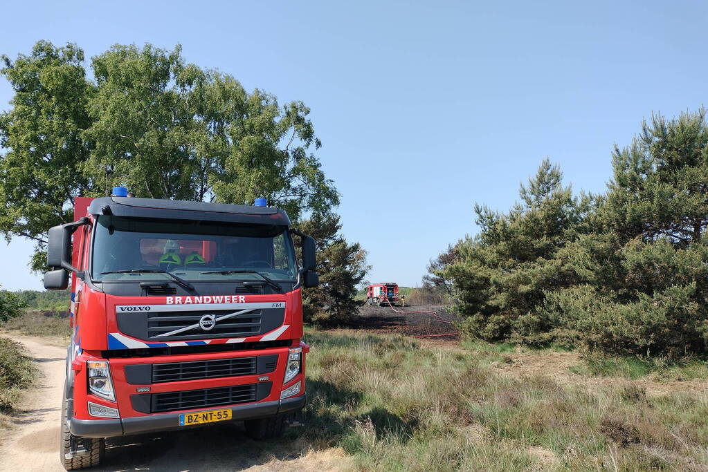 Opnieuw brand in natuurgebied