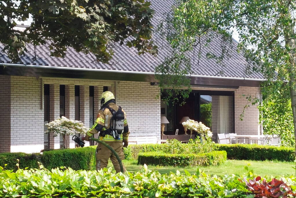 Kortsluiting in warmwaterboiler veroorzaakt brand